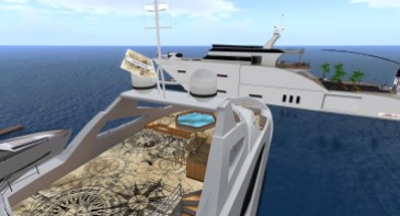 Grid Trekker I, Multi-level yacht, sleeps 6 passengers.